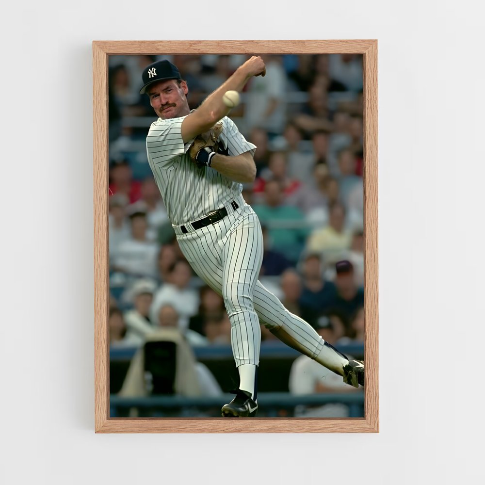 Poster Wade de boggs – affiche Baseball (vue 4)
